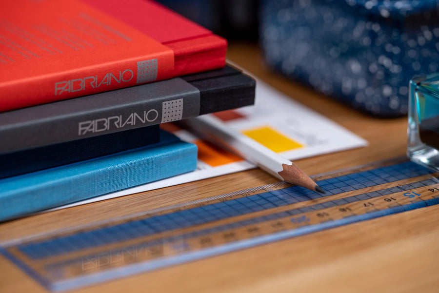 Ecoqua Plus Clothbound Notebook, A5 Lined, Wine