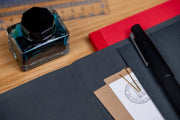 Ecoqua Plus Clothbound Notebook, A5 Lined, Turquoise