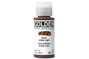 Golden - Golden Fluid Acrylics, Burnt Umber Light - St. Louis Art Supply