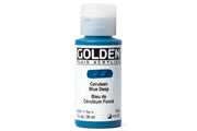 Golden - Golden Fluid Acrylics, Cerulean Blue Deep - St. Louis Art Supply
