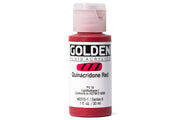 Golden - Golden Fluid Acrylics, Quinacridone Red - St. Louis Art Supply