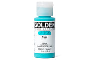 Golden - Golden Fluid Acrylics, Teal - St. Louis Art Supply