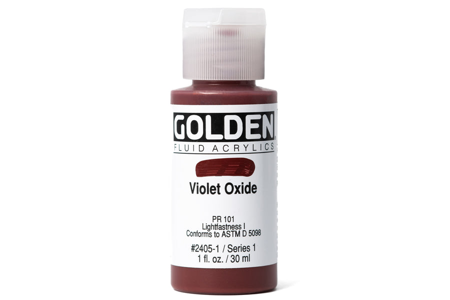 Golden - Golden Fluid Acrylics, Violet Oxide - St. Louis Art Supply