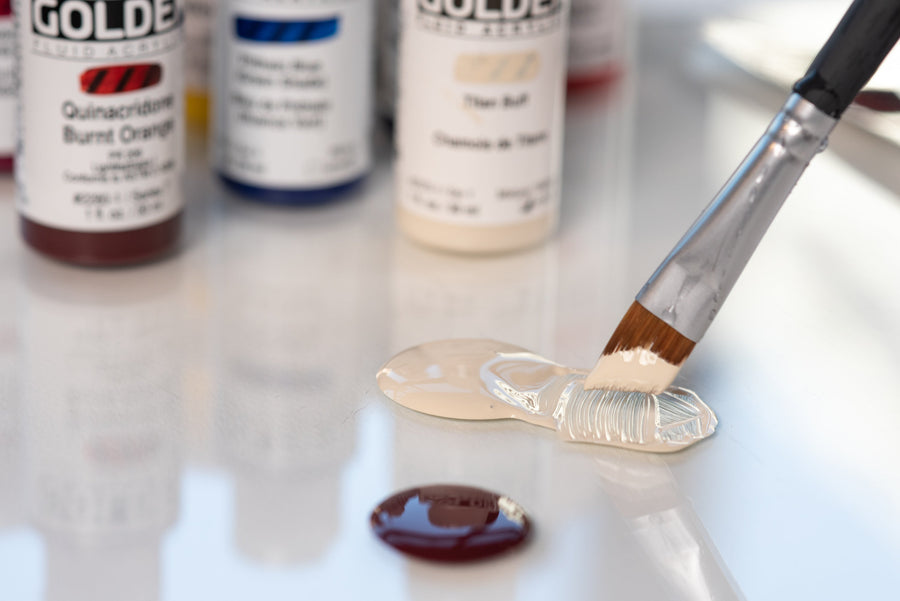 Golden - Golden Fluid Acrylics, Titanium White - St. Louis Art Supply
