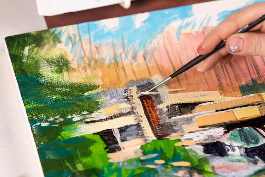 Golden - Golden Fluid Acrylics, Burnt Umber Light - St. Louis Art Supply