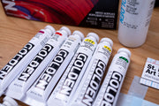 Golden Heavy Body Acrylics, Mixing Set of 12