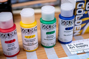 Golden Fluid Acrylics, Intro Set of 6