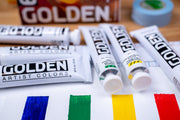 Golden Heavy Body Acrylics, Mixing Set of 12