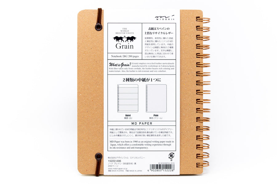 Grain notebooksMidori 