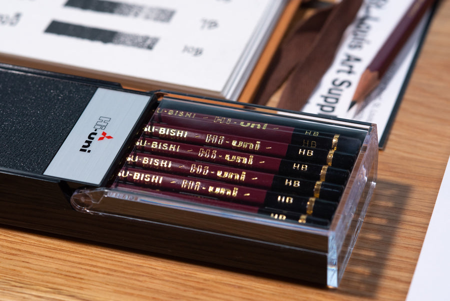 Mitsubishi Pencil Co. - Hi-Uni Pencil, HB, Set of 12 - St. Louis Art Supply