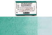 Schmincke - Horadam Watercolor Full Pan, #511 Chromium Oxide Green Brilliant - St. Louis Art Supply