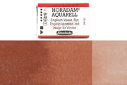 Schmincke - Horadam Watercolor Full Pan, #649 English Venetian Red - St. Louis Art Supply