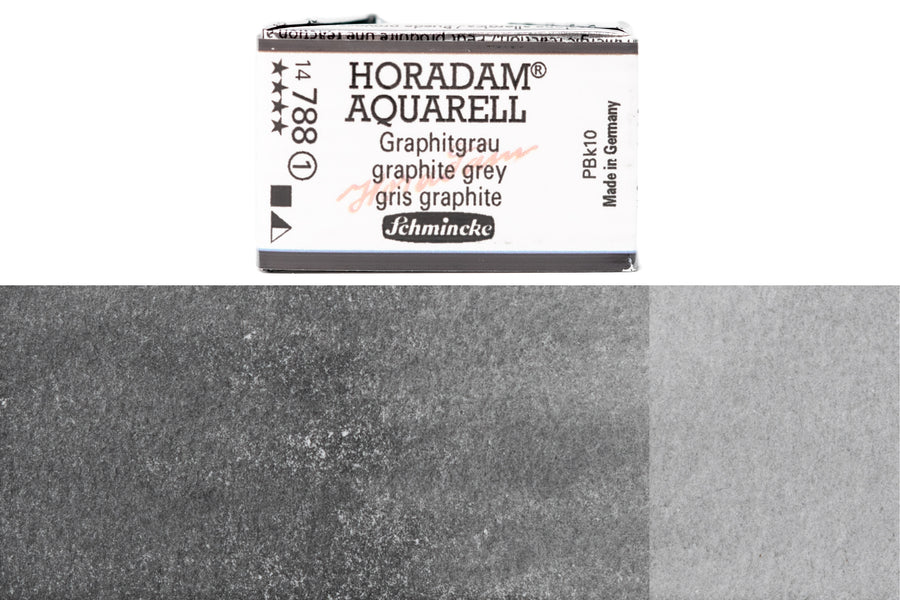 Schmincke - Horadam Watercolor Full Pan, #788 Graphite Grey - St. Louis Art Supply