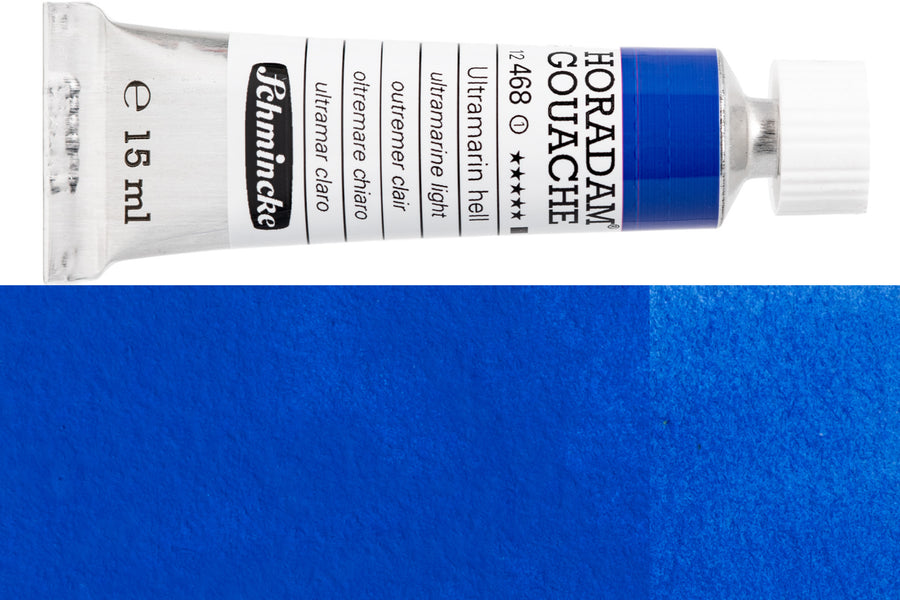 Schmincke - Horadam Gouache, 15 mL, #468 Ultramarine Light - St. Louis Art Supply