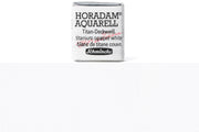 Schmincke - Horadam Watercolor Half Pan, #101 Titanium Opaque White - St. Louis Art Supply