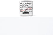 Schmincke - Horadam Watercolor Half Pan, #102 Permanent Chinese White - St. Louis Art Supply