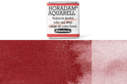 Schmincke - Horadam Watercolor Half Pan, #346 Ruby Red Deep - St. Louis Art Supply