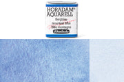 Schmincke - Horadam Watercolor Half Pan, #480 Mountain Blue - St. Louis Art Supply