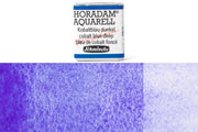 Schmincke - Horadam Watercolor Half Pan, #488 Cobalt Blue Deep - St. Louis Art Supply