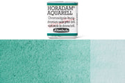 Schmincke - Horadam Watercolor Half Pan, #511 Chromium Oxide Green Brilliant - St. Louis Art Supply