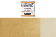 Schmincke - Horadam Watercolor Half Pan, #667 Raw Umber - St. Louis Art Supply
