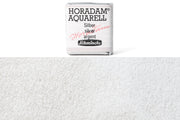 Schmincke - Horadam Watercolor Half Pan, #894 Silver - St. Louis Art Supply
