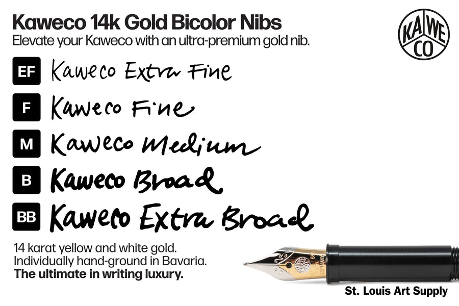 Kaweco - Kaweco 14k Bicolor Gold Nib - St. Louis Art Supply