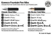 Kaweco - Liliput Pocket Fountain Pen, Black - St. Louis Art Supply