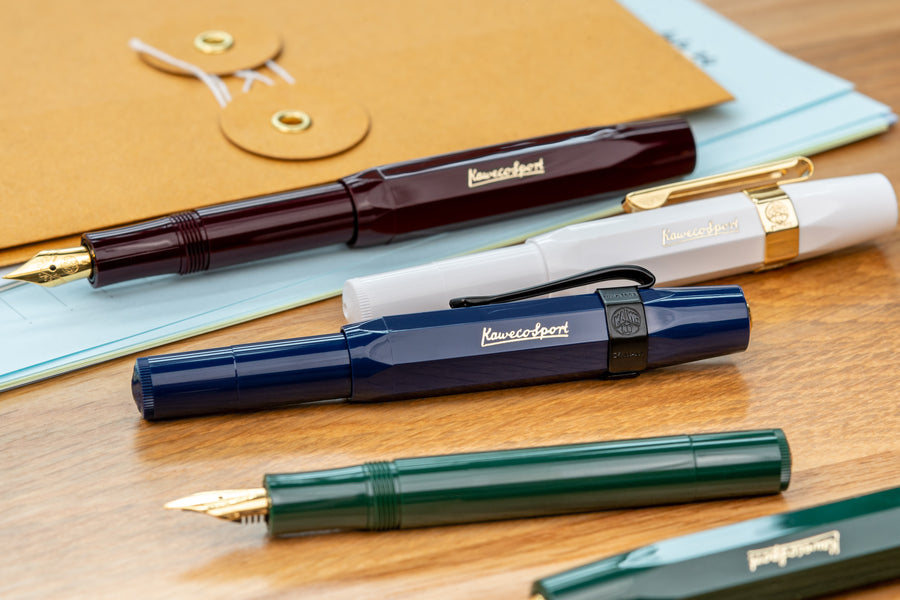Kaweco - Classic Sport Fountain Pen, Navy Blue - St. Louis Art Supply
