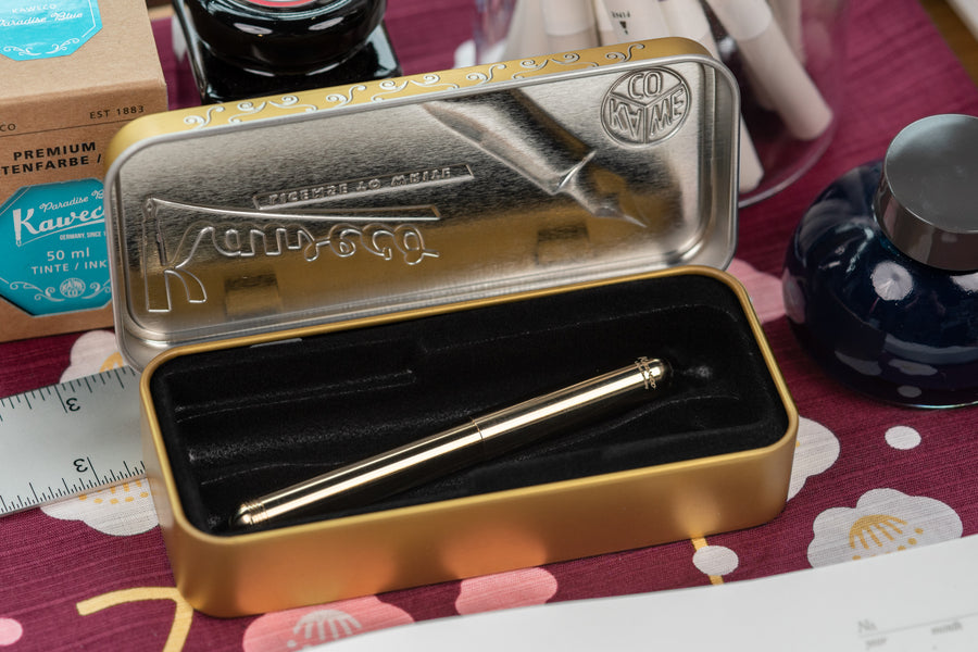 Kaweco - Kaweco Retro Storage Tin, Short - St. Louis Art Supply