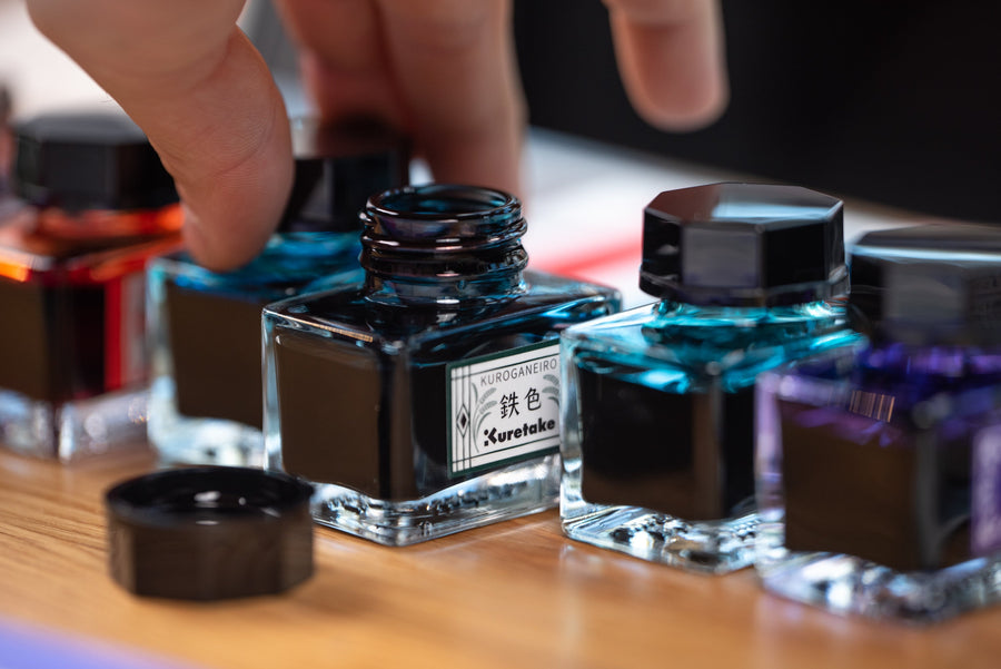 Kuretake - ink-café Meiji no Iro Fountain Pen Ink, #532 Araishu - St. Louis Art Supply