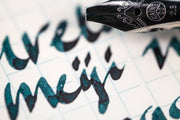 Kuretake - ink-café Meiji no Iro Fountain Pen Ink, #535 Kujakuryoku - St. Louis Art Supply