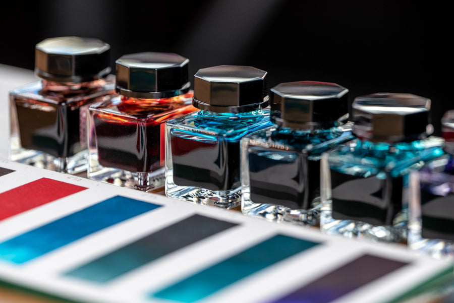 Kuretake - ink-café Meiji no Iro Fountain Pen Ink, #532 Araishu - St. Louis Art Supply