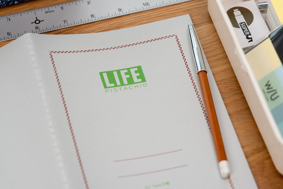 LIFE - Pistachio Notebook, A5, Grid - St. Louis Art Supply
