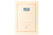 LIFE - Vermilion Notebook, A5, Ruled - St. Louis Art Supply