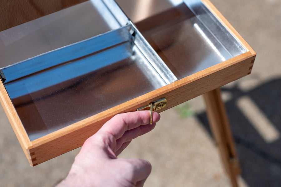 Oiled Beechwood Sketchbox Easel