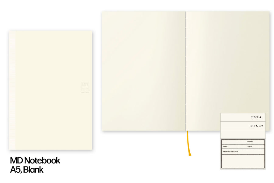 MD Notebook, A5 Blank