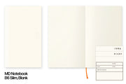 MD Notebook, B6 Slim, Blank