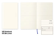 MD Notebook, B6 Slim, Lined