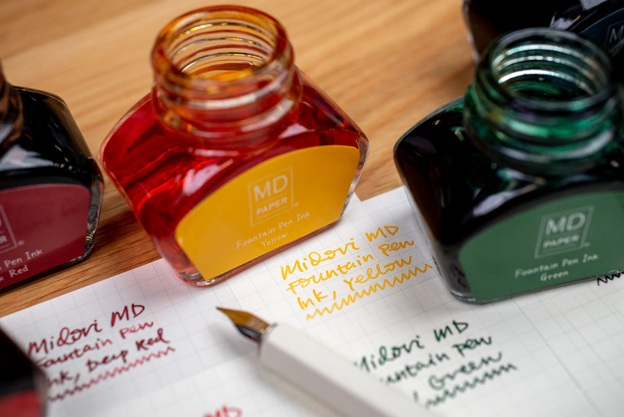 MD Fountain Pen Ink, Yellow