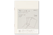 MD Notebook Light, A6 Lined, Set of 3