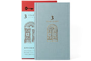Midori - Three Year Diary, Soft Blue - St. Louis Art Supply