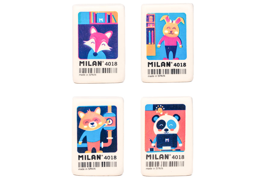 Milan 4018 Illustrated Eraser