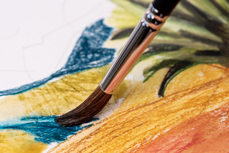 Uni Watercolor Pencils, #851 Prussian Blue