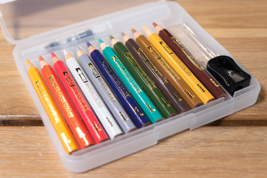 Mitsubishi Pencil Co. - Uni Watercolor Pencils, Botanical Pocket Set - St. Louis Art Supply