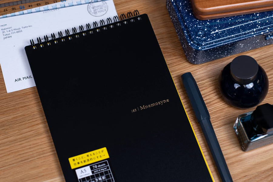 Mnemosyne #182 Notebook (A5 Grid)