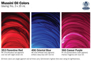 Schmincke - Mussini Oil Colors, Glazing Trio - St. Louis Art Supply