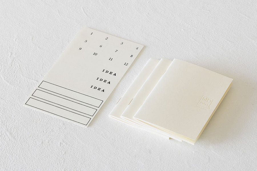 MD Notebook Light, A7 Lined, Set of 3