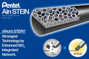 Pentel - Ain STEIN Mechanical Pencil Leads, 0.2 mm, 2B - St. Louis Art Supply