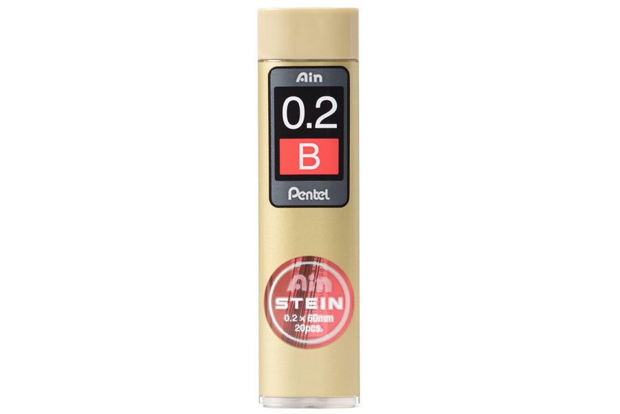 Pentel - Ain STEIN Mechanical Pencil Leads, 0.2 mm, B - St. Louis Art Supply